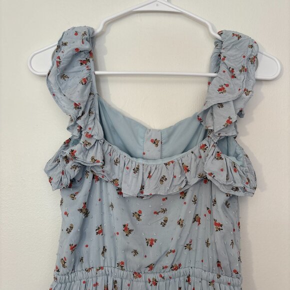 Gal Meets Glam Patricia Dress Ruffle Floral Size 4P - Picture 8 of 9